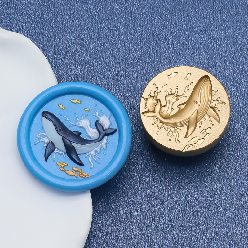 Water Flower Relief Series Wax - Wax Seal Stamp Set ulasan dan harga