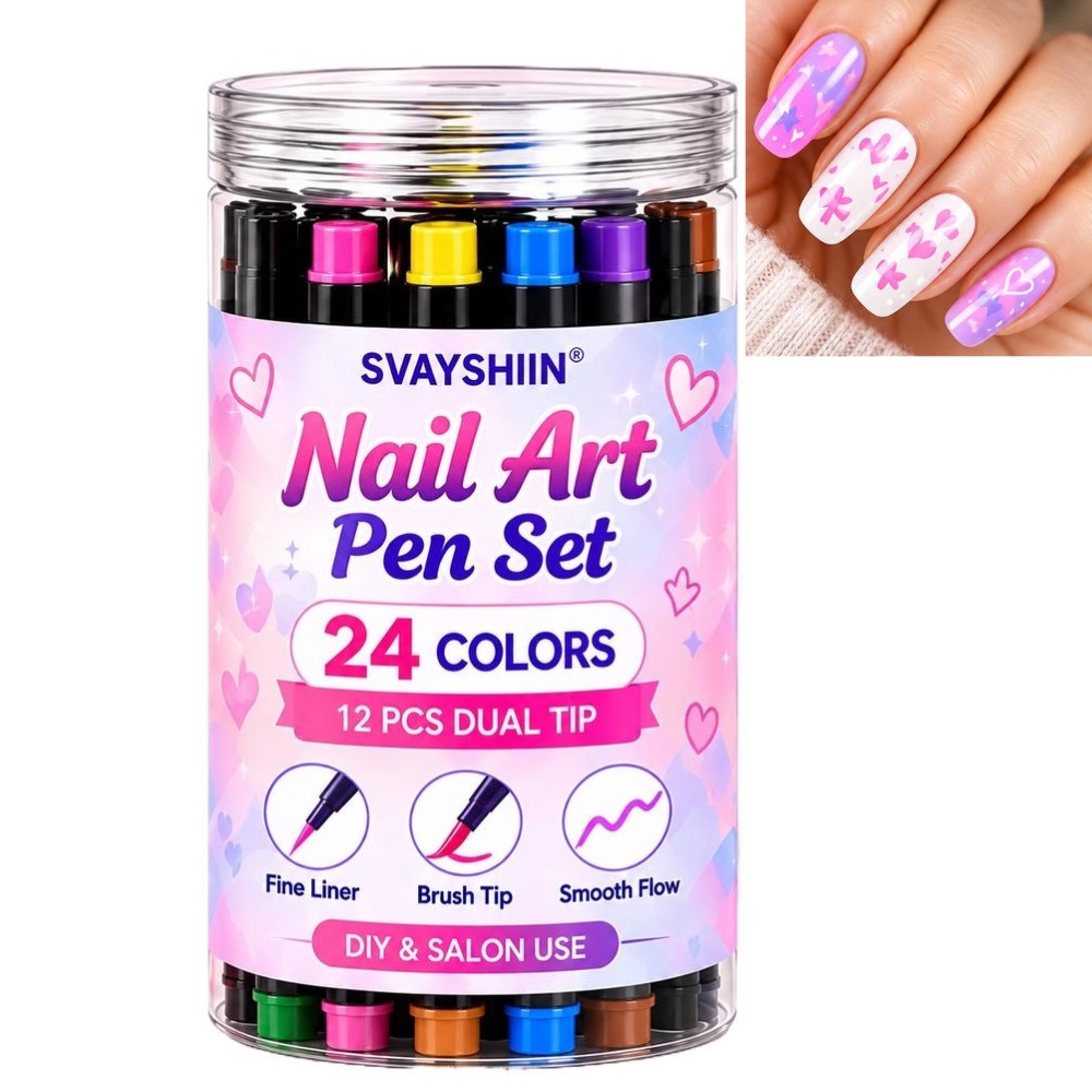 12Pcs Nail Art Painting Pen Du - Copic Marker Sketch ulasan dan harga