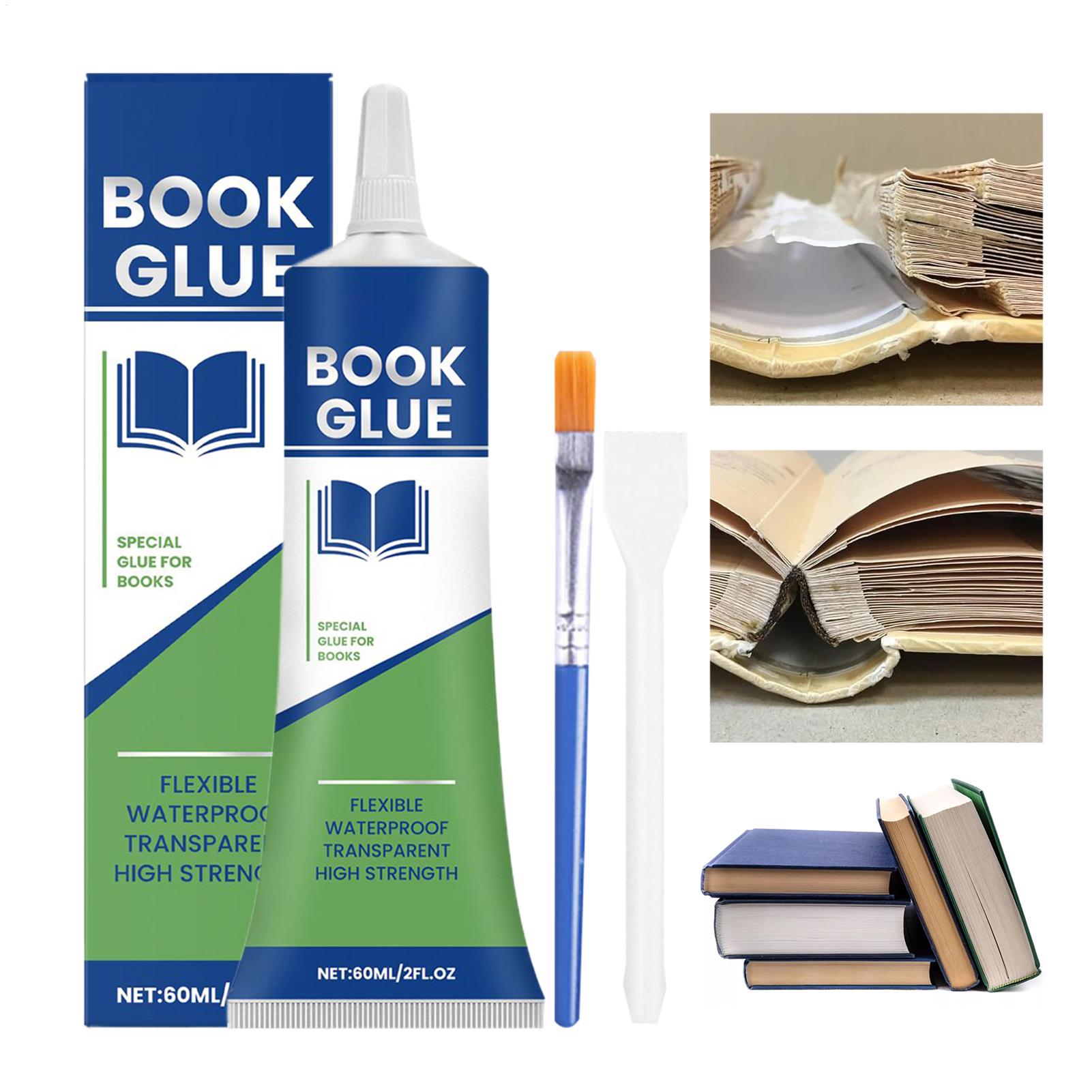 Book Repair Glue with Brush Pr - Ink Blotter Paper ulasan dan harga