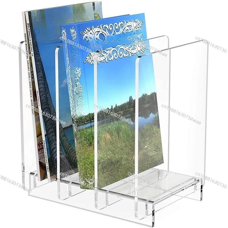 Clear Acrylic Magazine Holder  - Magazine Holder Rack ulasan dan harga