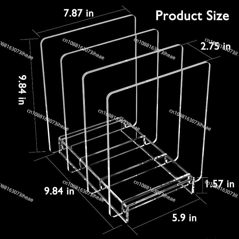Clear Acrylic Magazine Holder  - Magazine Holder Rack ulasan dan harga